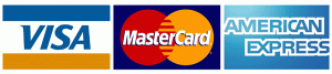 Visa Mastercard American Express Logos